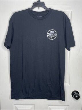Combat Iron Black Short Sleeve Logo Tee "it's time to be a beast..." Size L